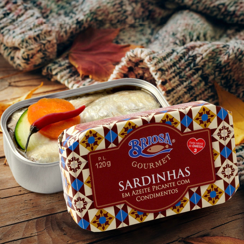 Sardīnes asā olīveļļā | Briosa Gourmet