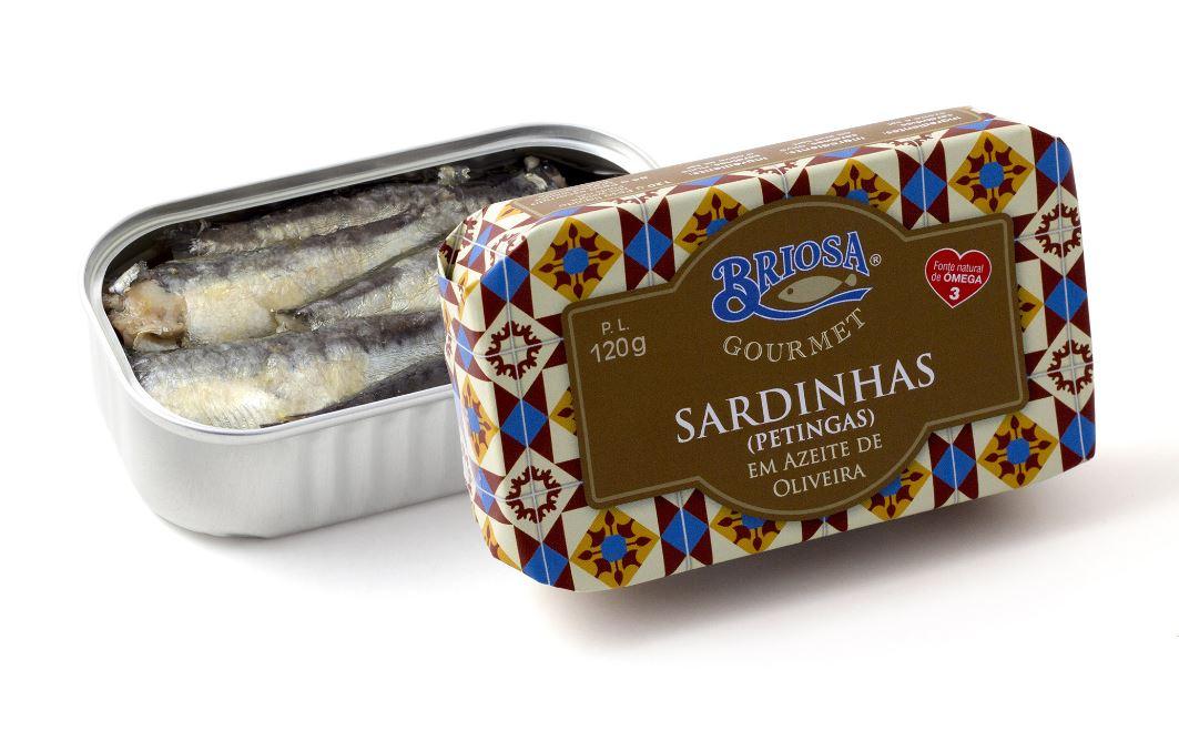 Mazās sardīnes olīveļļā | Briosa Gourmet