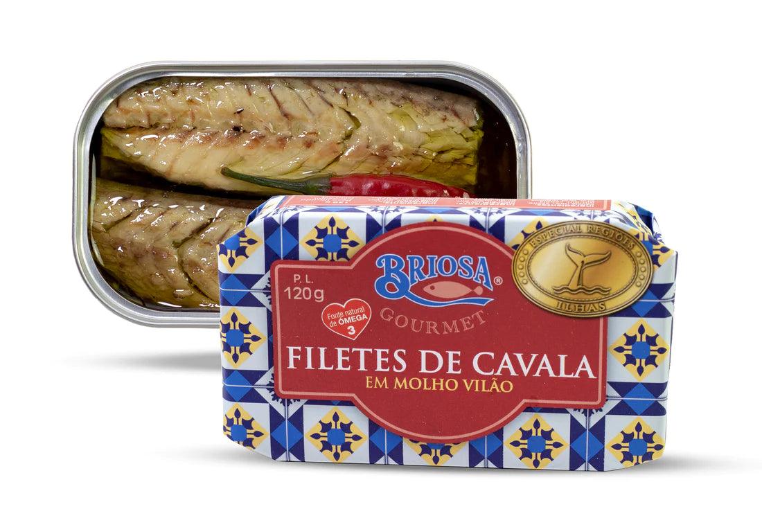 Skumbriju file "Vilão" mērcē | Briosa Gourmet