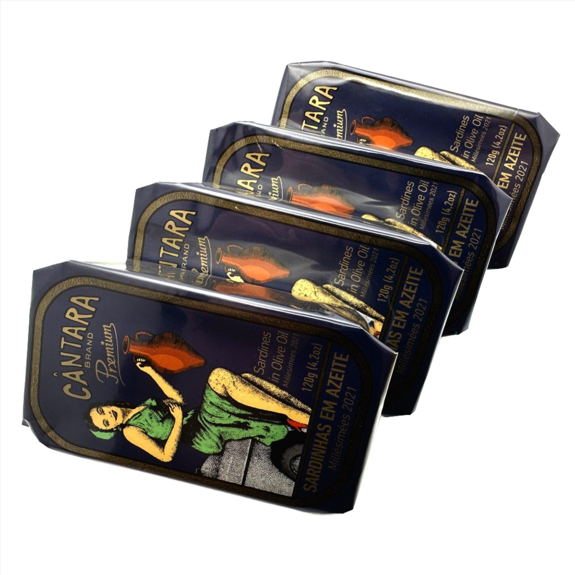 Sardīnes olīveļļā MILLÉSIMÉES 2021 | Cantara PREMIUM