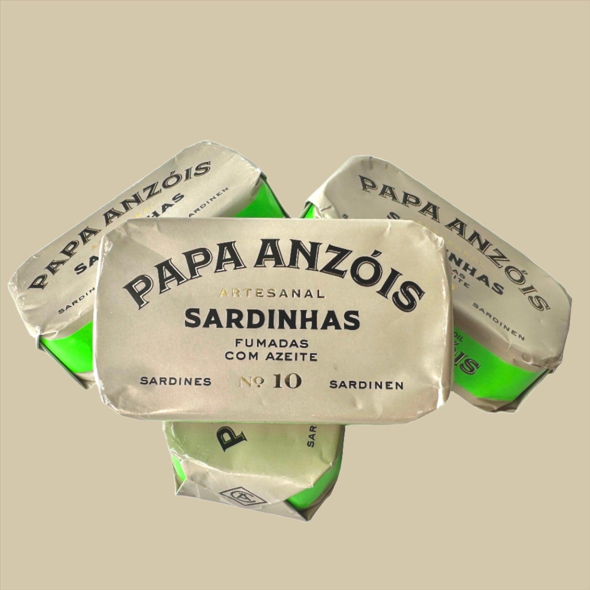 Real smoke sardines in olive oil | Papa Anzóis