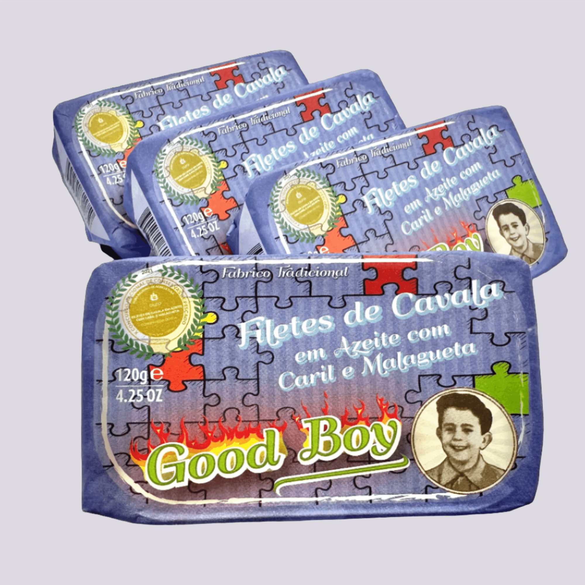 Skumbrijas fileja olīveļļā ar kariju un čili pipariem | GoodBoy