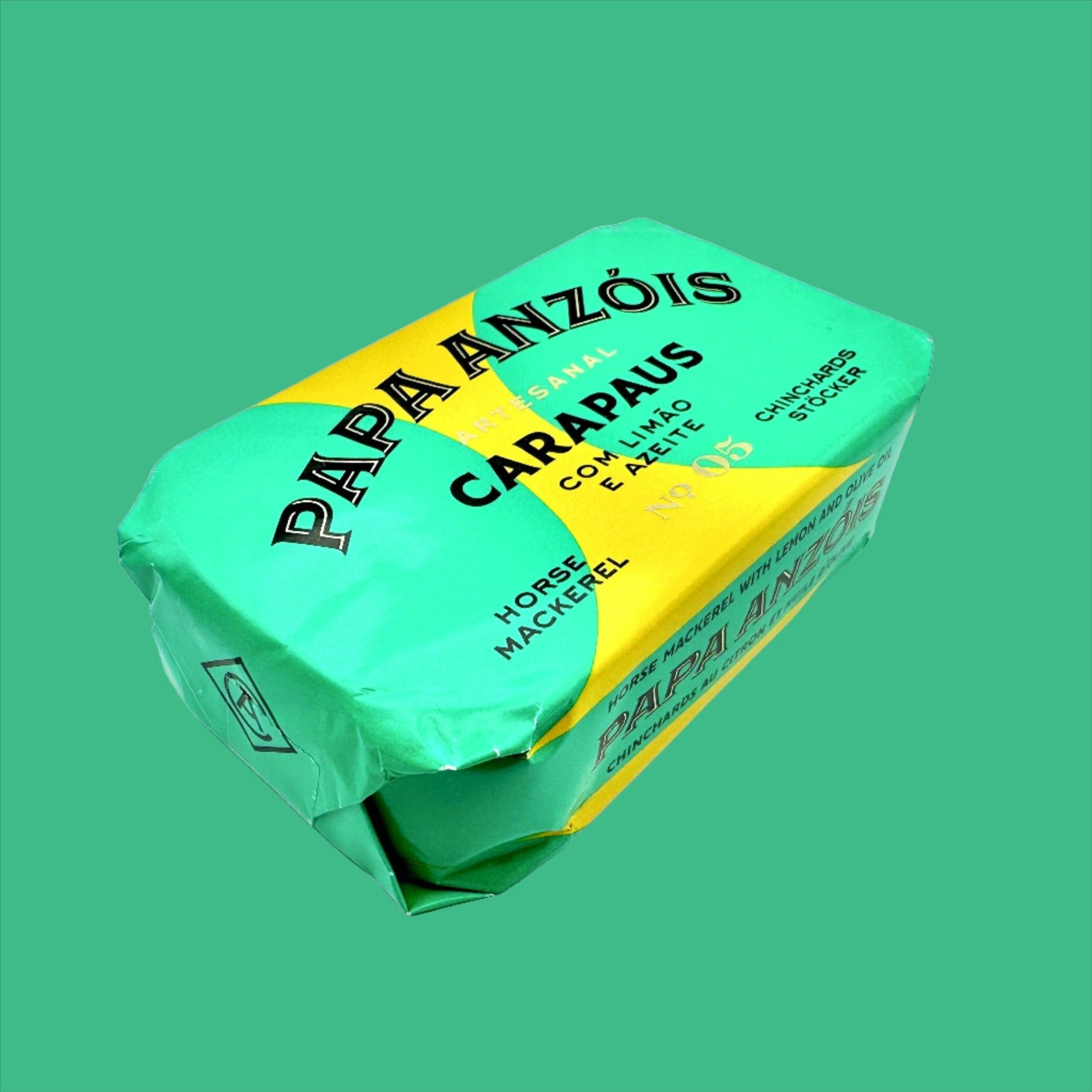 Skumbrija olīveļļā ar citronu | Papa Anzóis