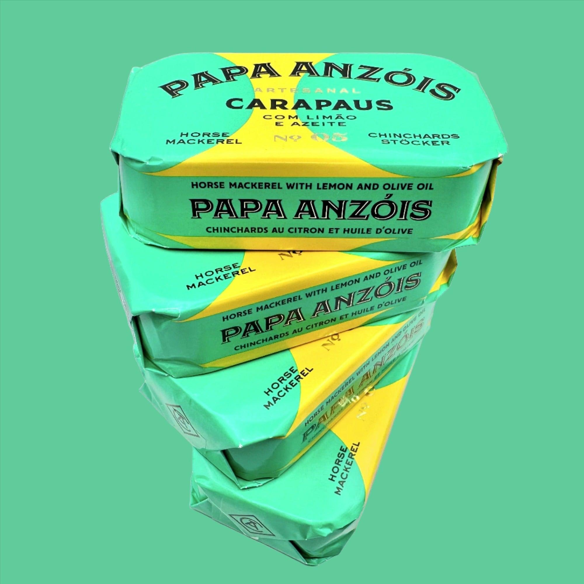 Skumbrija olīveļļā ar citronu | Papa Anzóis