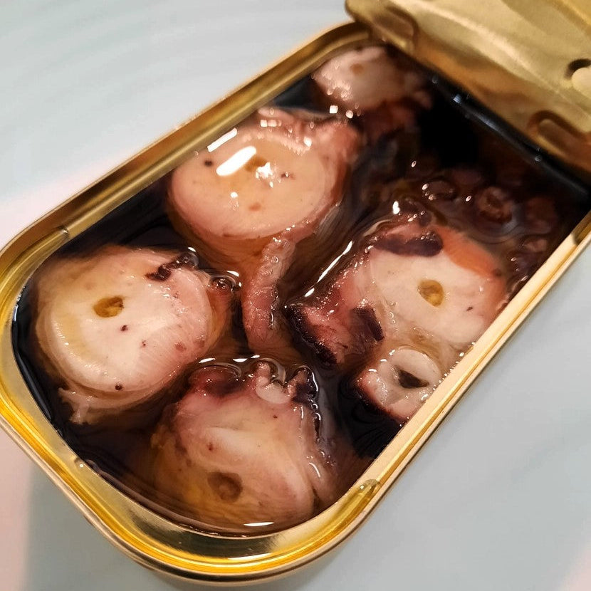 Aštuonkojis ekologiškame ypač tyrame alyvuogių aliejuje (BIO) | Papa Anzóis open tin