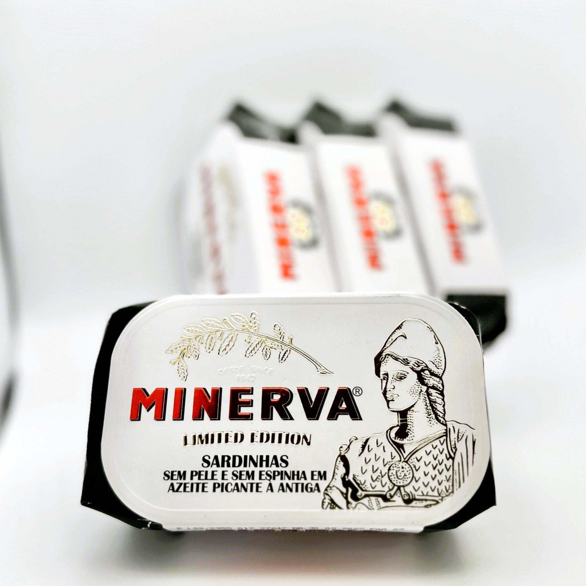 Sardines in spicy olive oil (Traditional recipe), skinless and boneless | Minerva Premium Limited