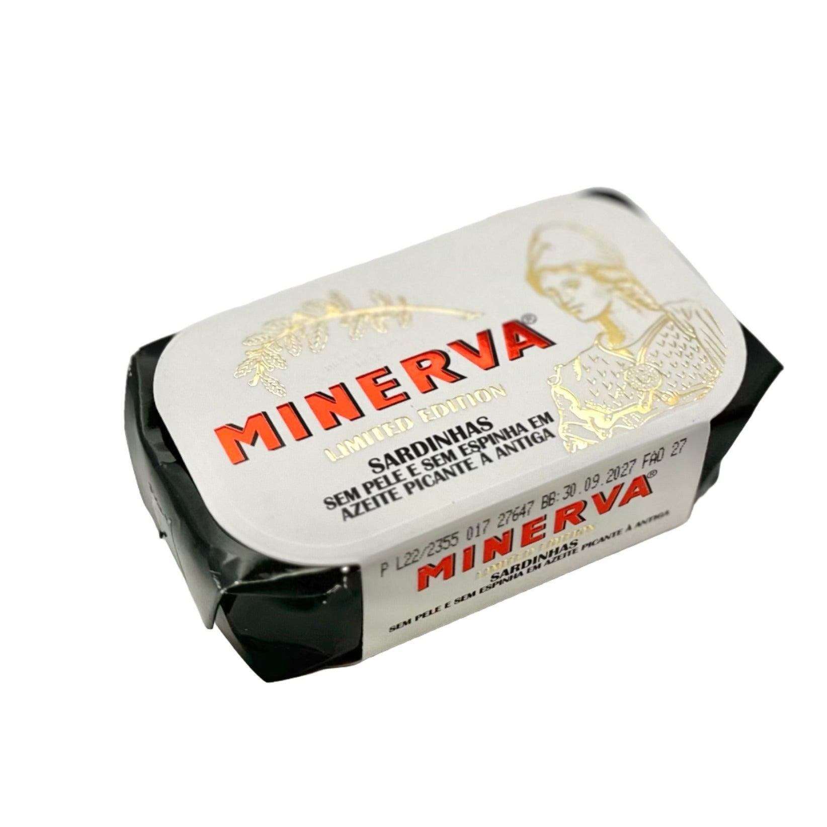 Sardines in spicy olive oil (Traditional recipe), skinless and boneless | Minerva Premium Limited
