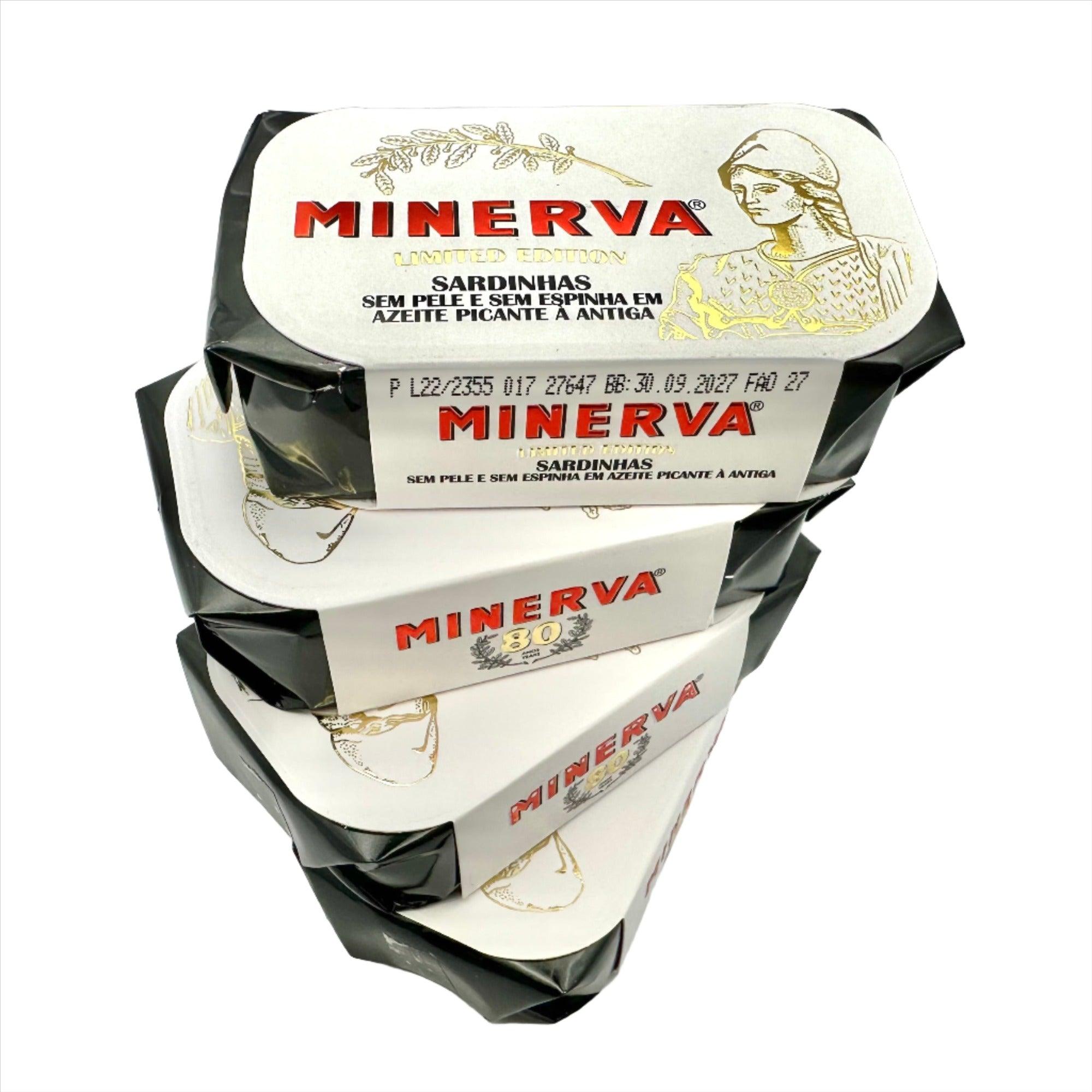 Sardines in spicy olive oil (Traditional recipe), skinless and boneless | Minerva Premium Limited