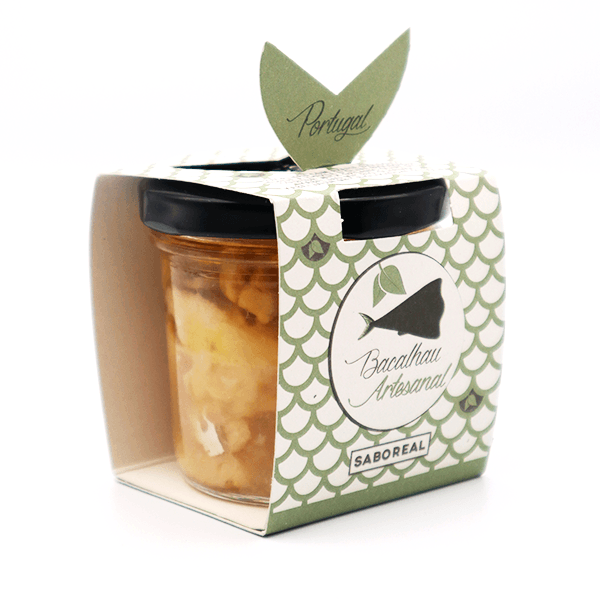 Cod in organic olive oil appetizer (BIO) | Saboreal