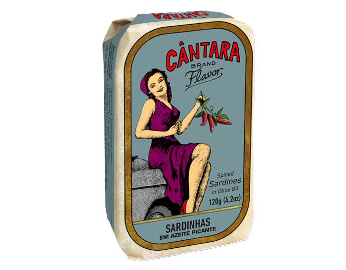 Sardīnes pikantā olīveļļā | Cantara VINTAGE