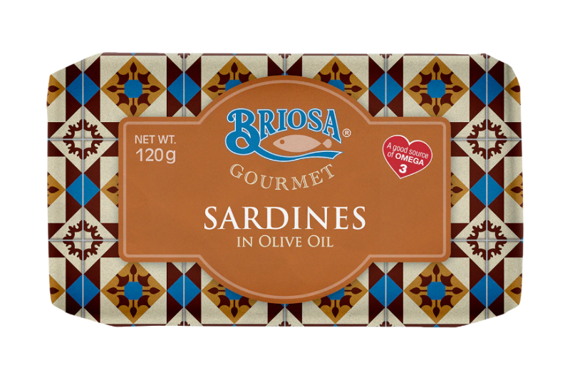 Sardines in olive oil | Briosa Gourmet