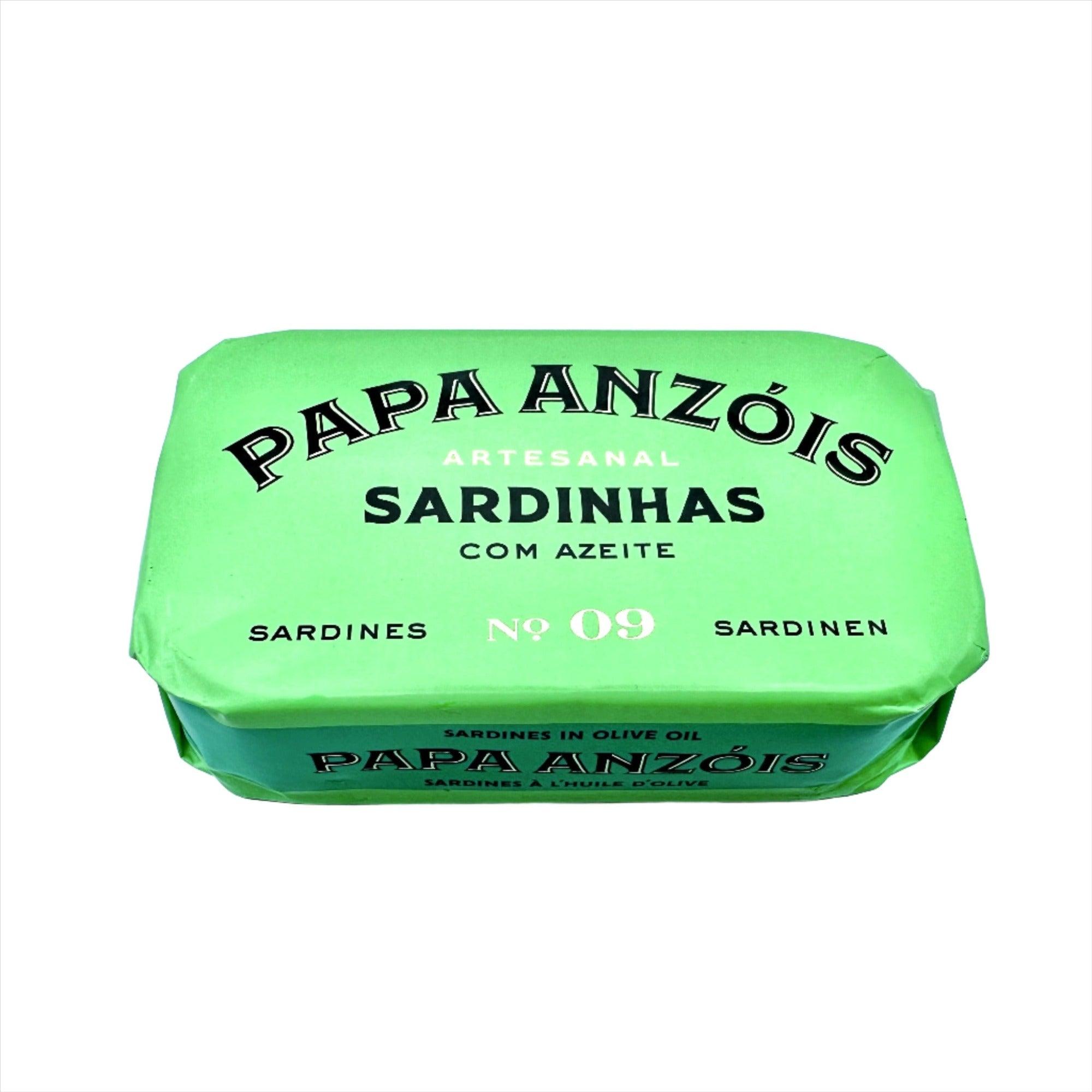 Sardines in olive oil | Papa Anzóis