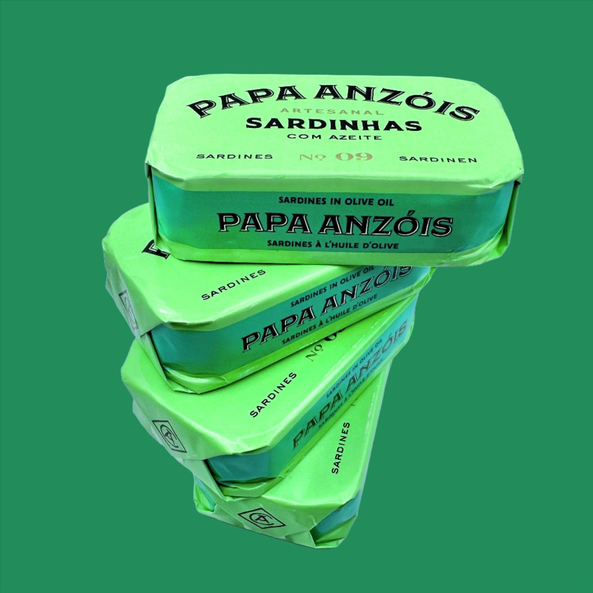 Sardīnes olīveļļā | Papa Anzóis