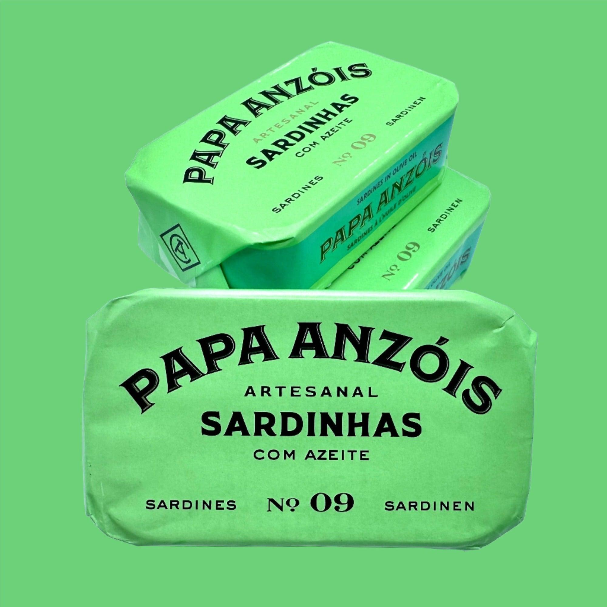 Sardīnes olīveļļā | Papa Anzóis