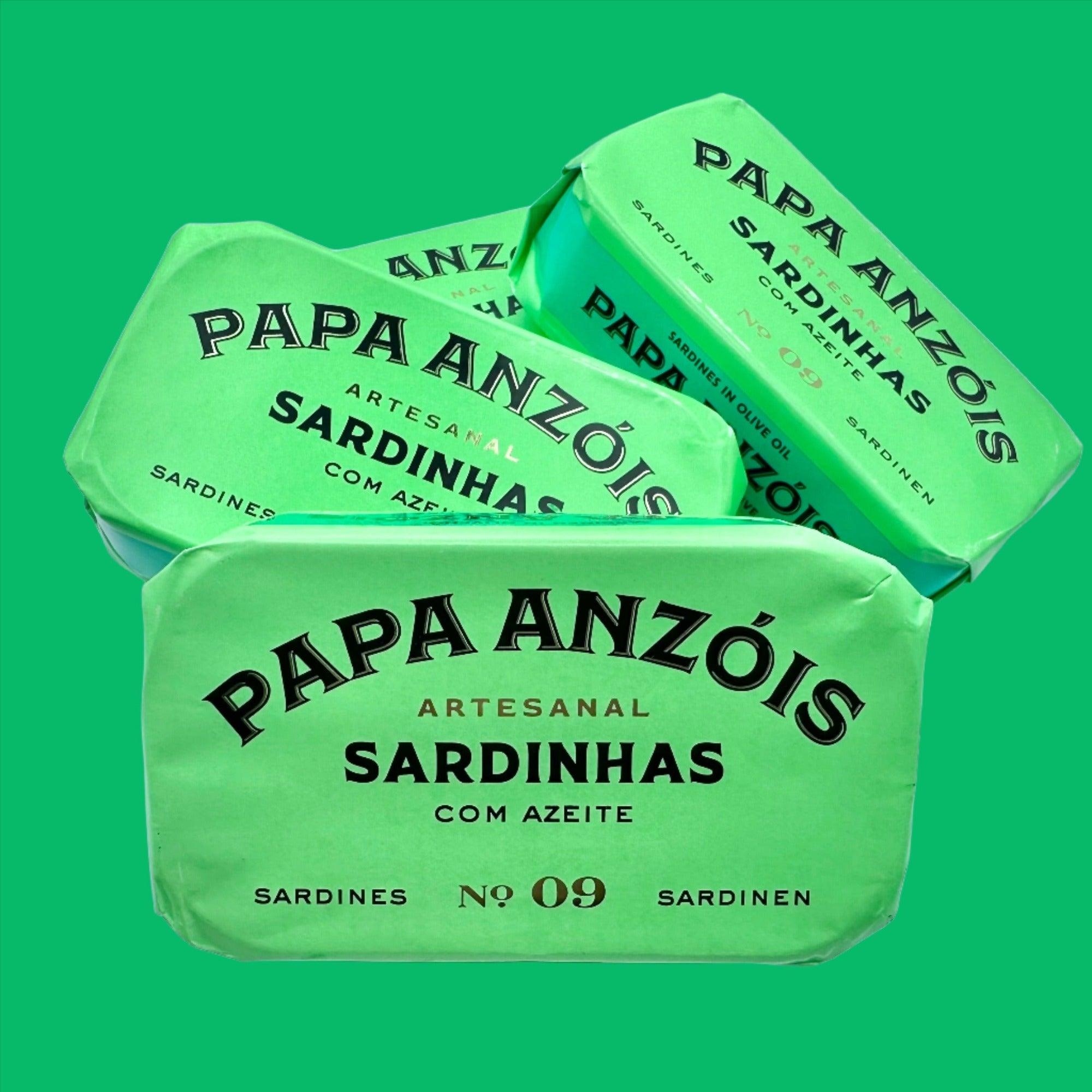 Sardīnes olīveļļā | Papa Anzóis